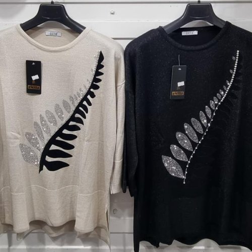 Свитер Julia (52-54) JL88 black (зима) Julia JL88 black