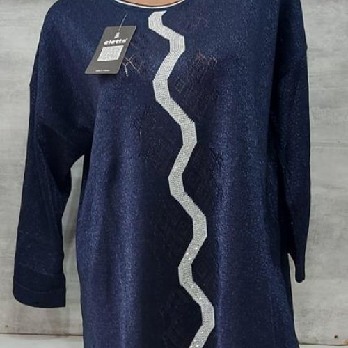 Свитер Julia (52-54) JL94 navy (зима) Julia JL94 navy