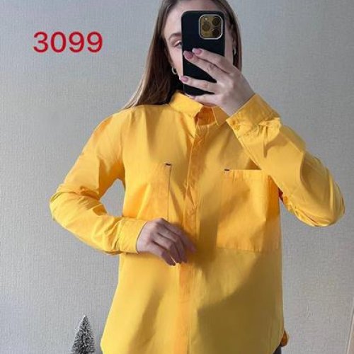 Рубашка FSN (S-XL) 3099 yellow (деми) FSN 3099 yellow