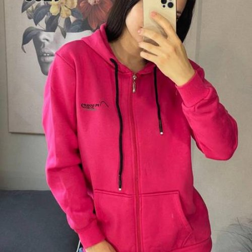 Кофта спорт FSN (42-48) 5029 pink (зима) FSN 5029 pink