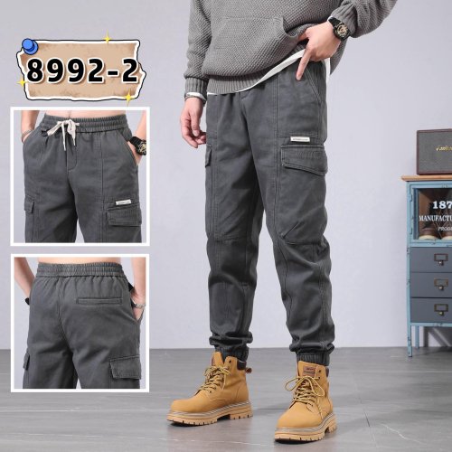 Джинсы God Baron (29-38) 8992-2 grey (зима) God Baron 8992-2 grey