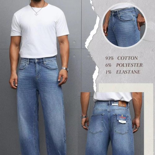 Джинсы God Baron (29-38) KH69-4 blue (деми) God Baron KH69-4 blue