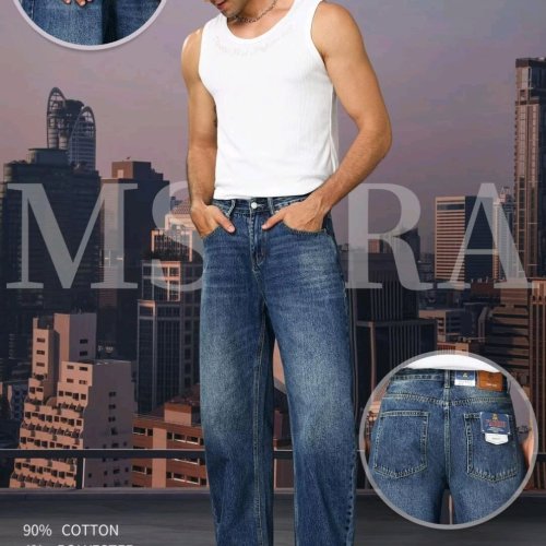 Джинсы God Baron (29-38) KH55-H blue (деми) God Baron KH55-H blue