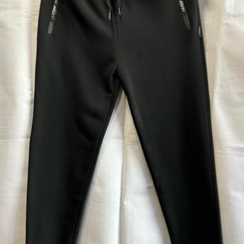 Штаны спорт Minh (XL-5XL) 2427 black (зима) Minh 2427 black