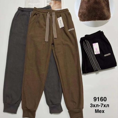 Штаны спорт Minh (3XL-7XL) 9160 mix (зима) Minh 9160 mix
