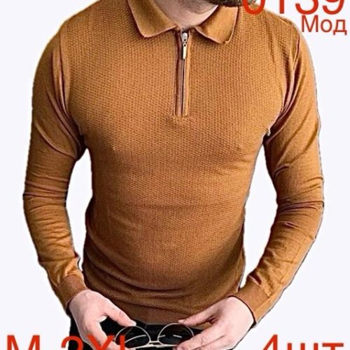 Свитер Надийка (M-2XL) ND212-0139 orange (деми) Надийка ND212-0139 orange