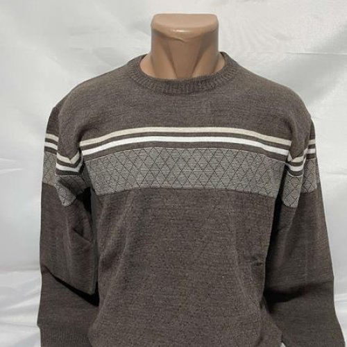 Свитер Sabihina (3XL-5XL) SB1373 brown (деми) Sabihina SB1373 brown