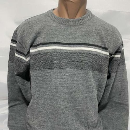 Свитер Sabihina (3XL-5XL) SB1375 grey (деми) Sabihina SB1375 grey