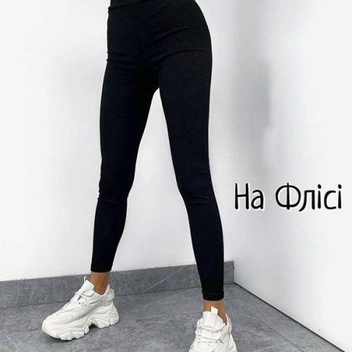 Лосины Amok (S-XL) 7225 black (зима) Amok 7225 black