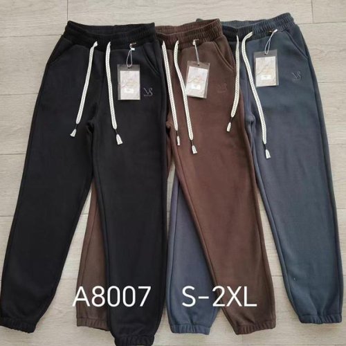 Штаны спорт Giang (S-2XL) G110-A8007 black (зима) Giang G110-A8007 black