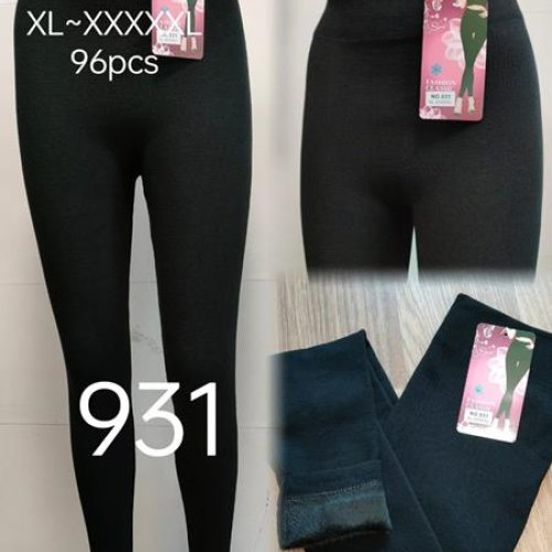 Лосины Giang (XL-5XL) G159-931 black (зима) Giang G159-931 black