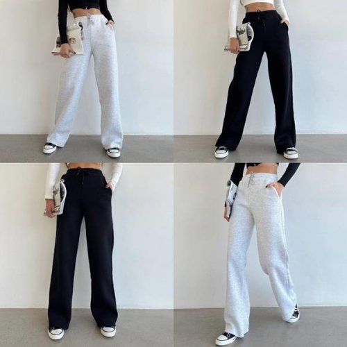 Штаны спорт Modnulya (42-50) 233 black (зима) Modnulya 233 black