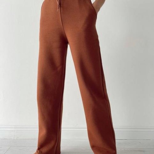 Штаны спорт Modnulya (42-50) 233 brown (зима) Modnulya 233 brown