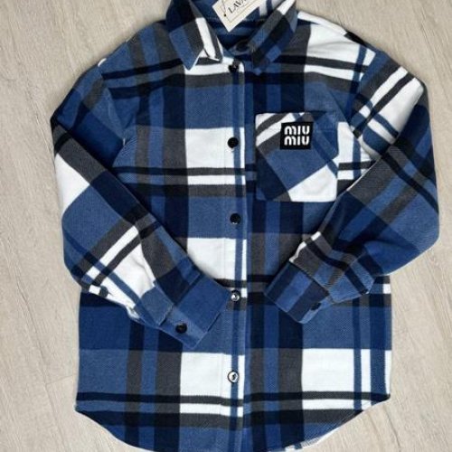 Рубашка Modnulya (42-52) 2494 blue (зима) Modnulya 2494 blue