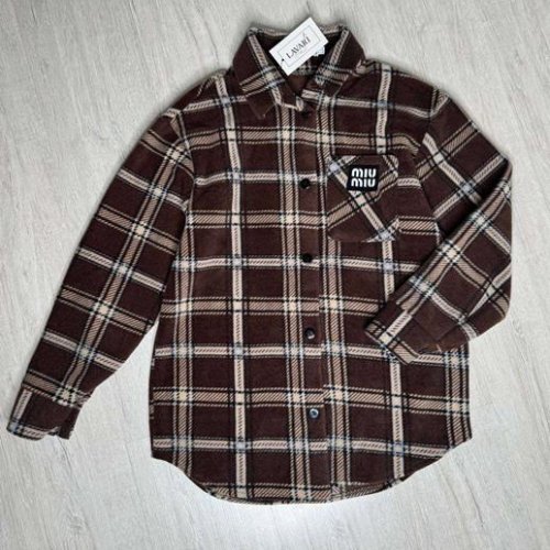 Рубашка Modnulya (42-52) 2494 brown (зима) Modnulya 2494 brown