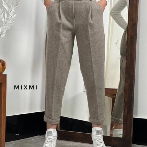 Штаны Modnulya (42-54) 7203 beige (зима) Modnulya 7203 beige