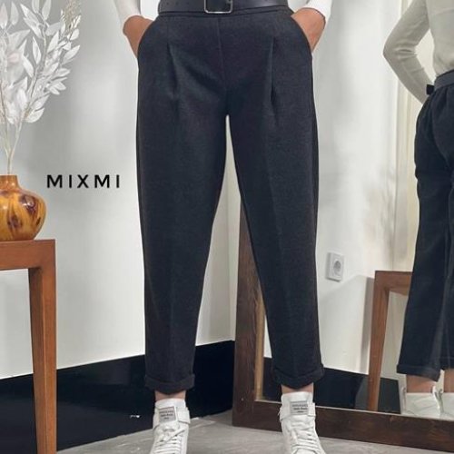 Штаны Modnulya (42-54) 7203 black (зима) Modnulya 7203 black