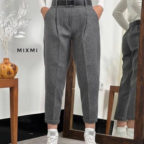 Штаны Modnulya (42-54) 7203 d.grey (зима) Modnulya 7203 d.grey