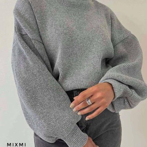 Свитер Modnulya (42-54) 7328 grey (зима) Modnulya 7328 grey