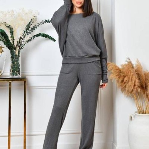 Костюм Modnulya (42-52) 8059 grey (деми) Modnulya 8059 grey