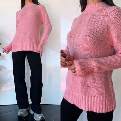 Свитер i8denim Women (One size) TB105 pink (зима) i8denim Women TB105 pink