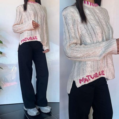 Свитер i8denim Women (one size) TB102 grey (зима) i8denim Women TB102 grey