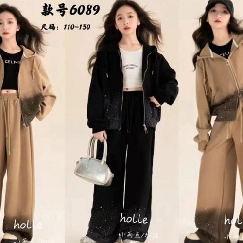 Костюм спорт Major (119-150) 6089 black (зима) Major 6089 black