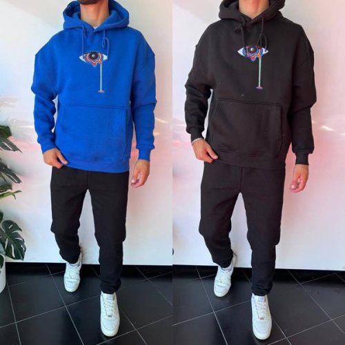 Худи i8denim (S-XL) 2295 blue (зима) i8denim 2295 blue