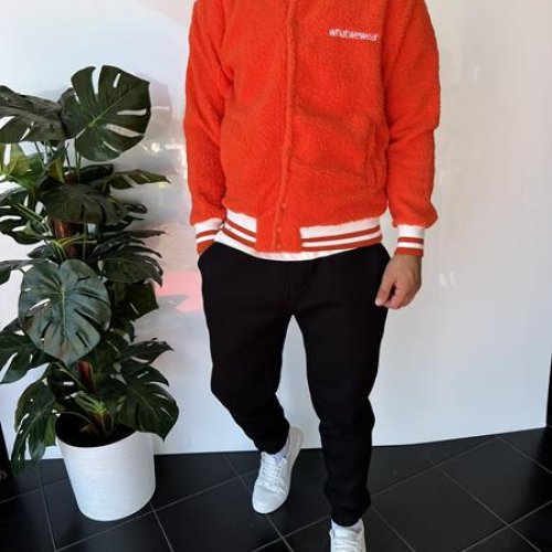 Кофта i8denim (S-XL) 2307 orange (зима) i8denim 2307 orange