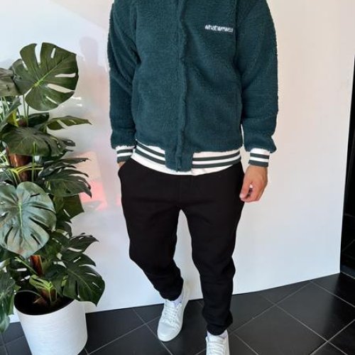 Кофта i8denim (S-XL) 2309 navy (зима) i8denim 2309 navy