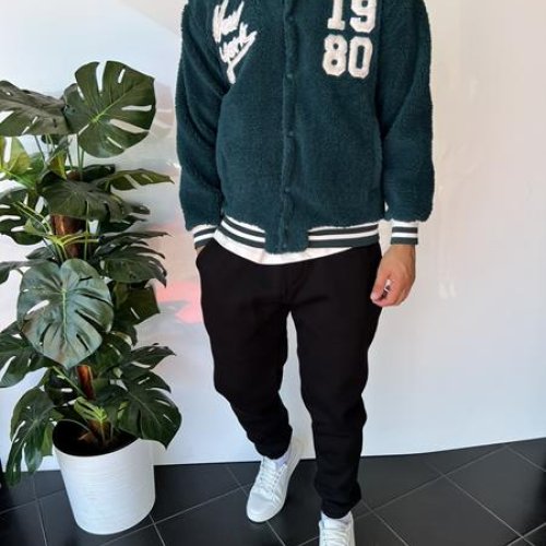 Кофта i8denim (S-XL) 2311 green (зима) i8denim 2311 green