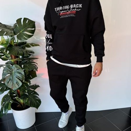 Худи i8denim (S-XL) 2320 black (зима) i8denim 2320 black