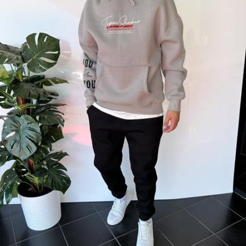 Худи i8denim (S-XL) 2321 grey (зима) i8denim 2321 grey