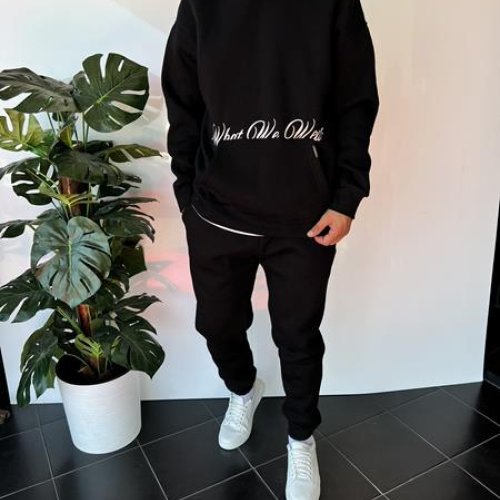 Худи i8denim (S-XL) 2325 black (зима) i8denim 2325 black