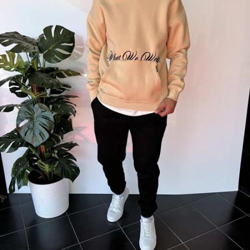 Худи i8denim (S-XL) 2326 beige (зима) i8denim 2326 beige