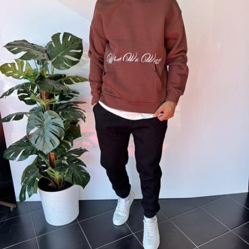 Худи i8denim (S-XL) 2327 brown (зима) i8denim 2327 brown