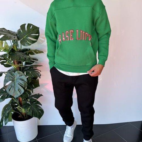 Худи i8denim (S-XL) 2330 green (зима) i8denim 2330 green