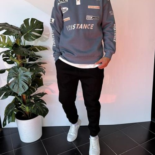 Свитер i8denim (S-XL) 2342 grey (зима) i8denim 2342 grey