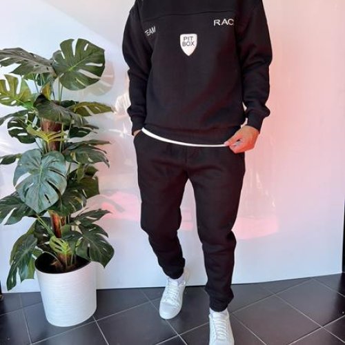 Свитер i8denim (S-XL) 2346 black (зима) i8denim 2346 black