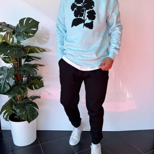 Свитер i8denim (S-XL) 2355 l.blue (зима) i8denim 2355 l.blue