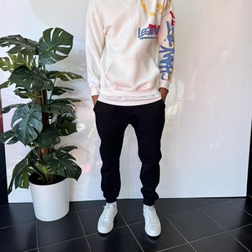 Худи i8denim (S-XL) 2356 white (зима) i8denim 2356 white