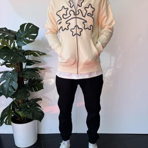 Кофта спорт i8denim (S-XL) 2359 beige (зима) i8denim 2359 beige