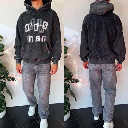 Худи i8denim (S-XL) 2370 grey (зима) i8denim 2370 grey