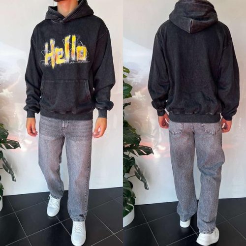 Худи i8denim (S-XL) 2376 grey (зима) i8denim 2376 grey