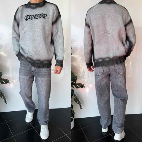 Свитер i8denim (S-XL) 2380 grey (зима) i8denim 2380 grey