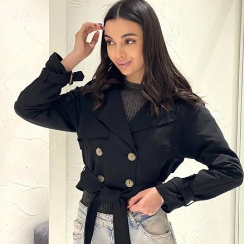 Куртка i8denim Women (S-L) TB127 black (деми) i8denim Women TB127 black