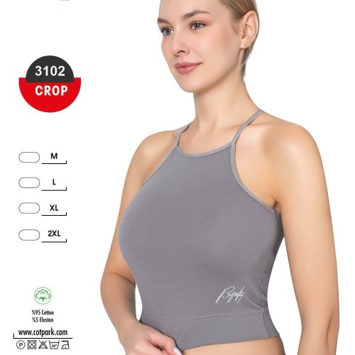 Топ Disneyopt (M-2XL) 3102 grey (лето) Disneyopt 3102 grey