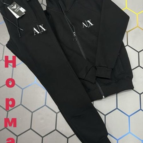 Костюм спорт Alex Clothes (S-2XL) 4997 black (зима) Alex Clothes 4997 black