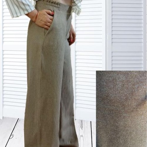 Штаны H&S (S-3XL) 169 brown (деми) H&S 169 brown