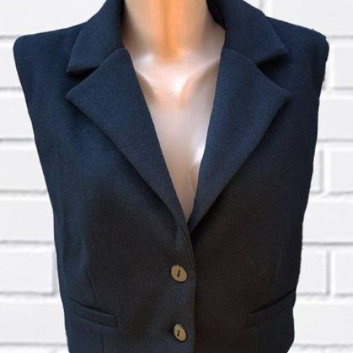 Жилетка H&S (36-42) 439 black (деми) H&S 439 black